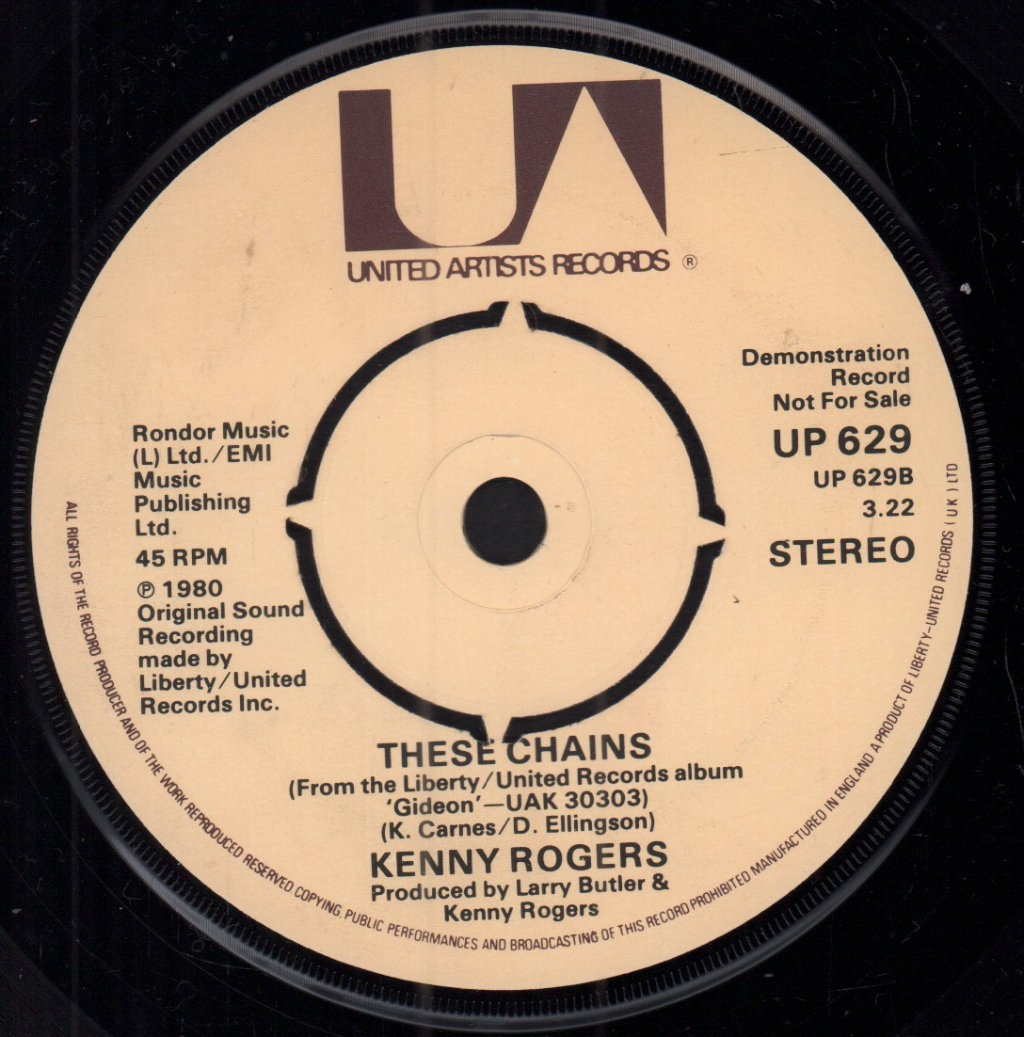 Kenny Rogers - Goodbye Marie - 7 Inch