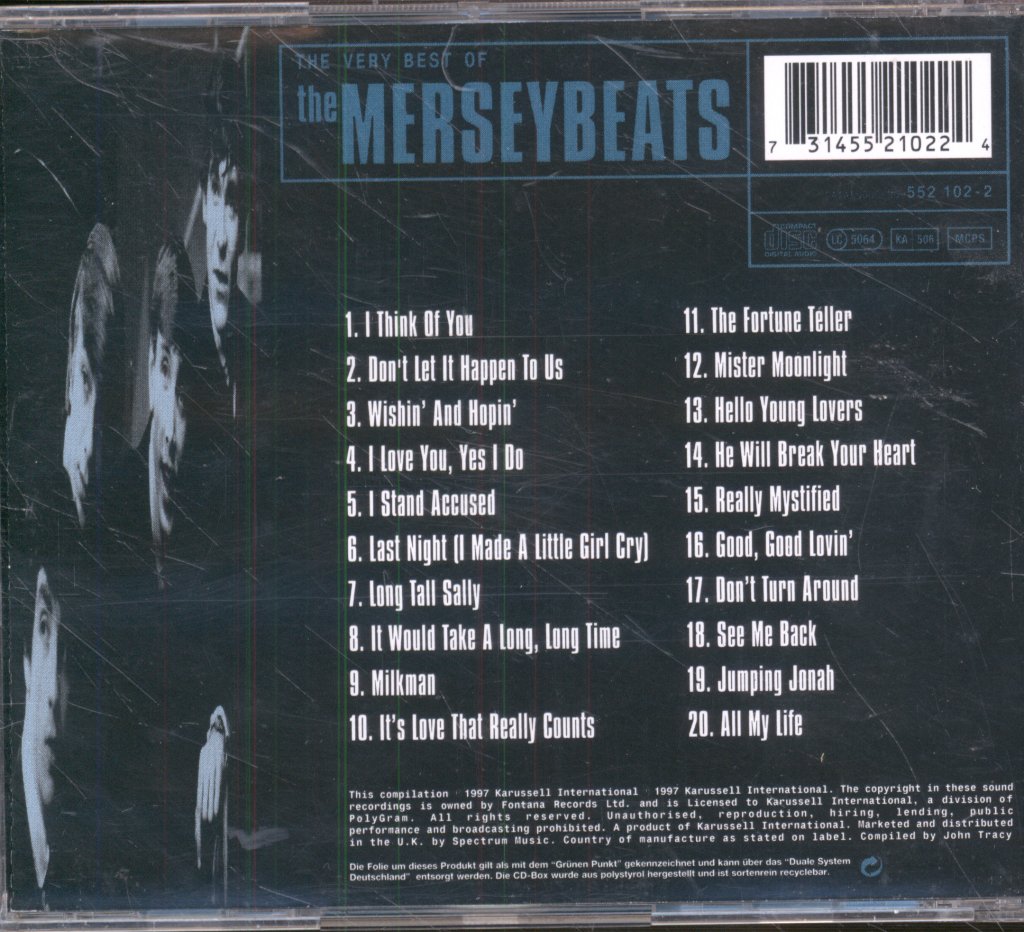 Merseybeats - Very Best Of - Cd