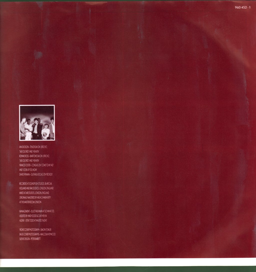 Simply Red - Picture Book - Lp