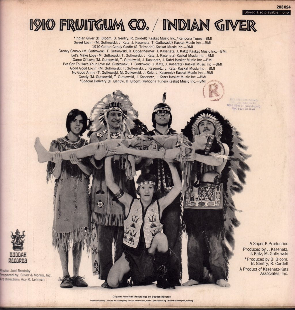 1910 FruitGum Co - Indian Giver - Lp