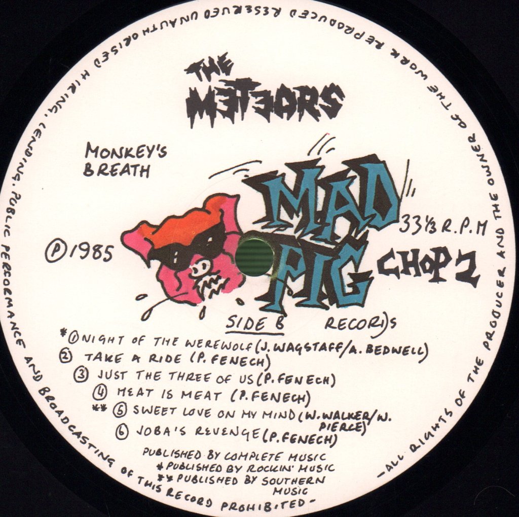 Meteors - Monkey's Breath - Lp