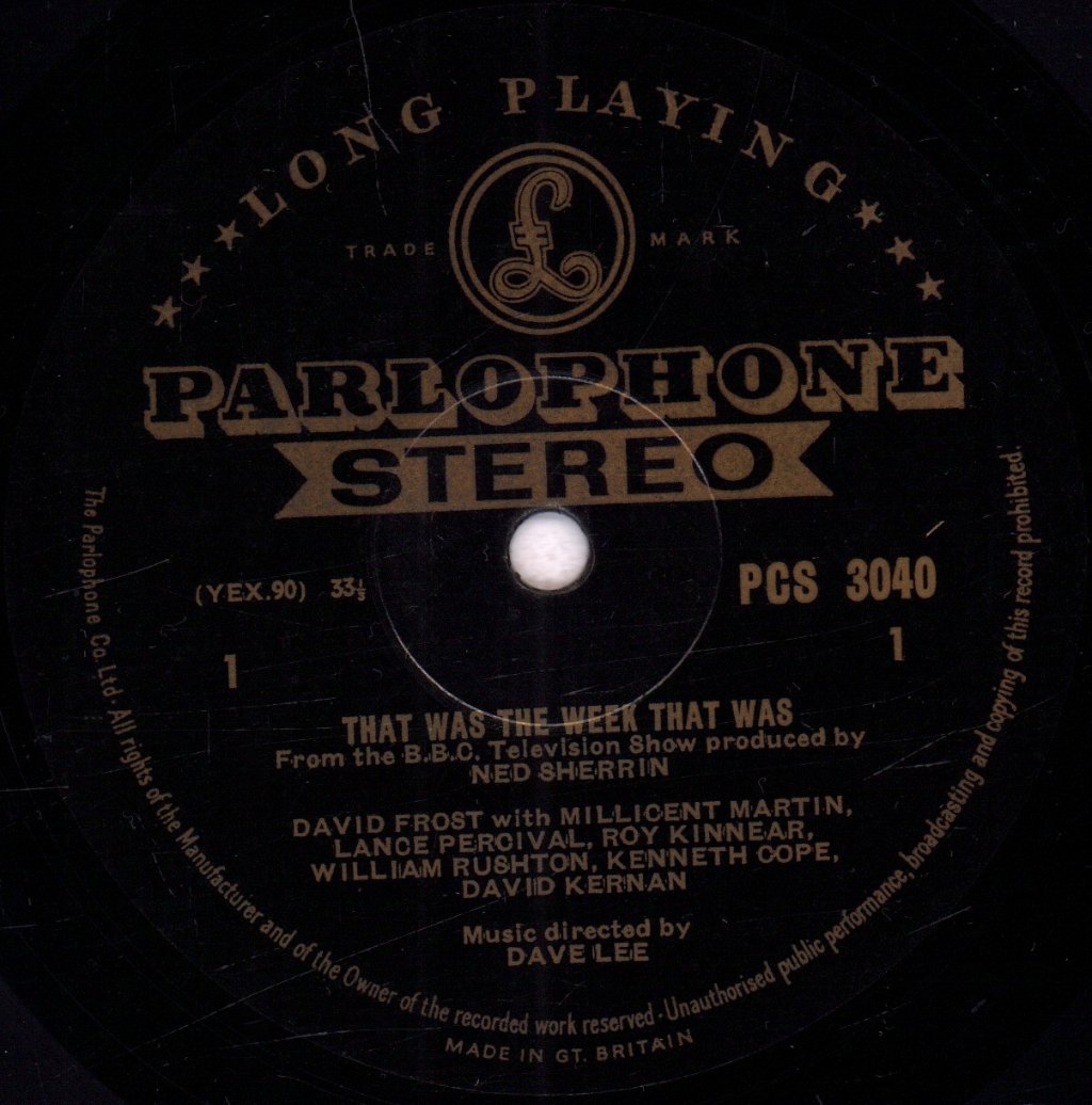 Various Artists - That Was The Week That Was - Lp