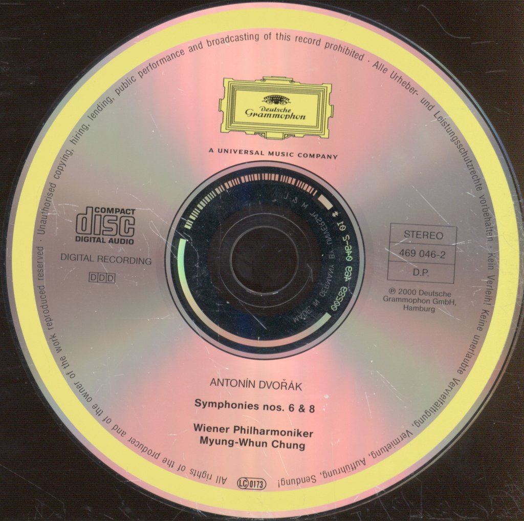 Wiener Philharmoniker, Myung-Whun Chung - Dvořák - Symphonies Nos. 6 & 8 - Cd