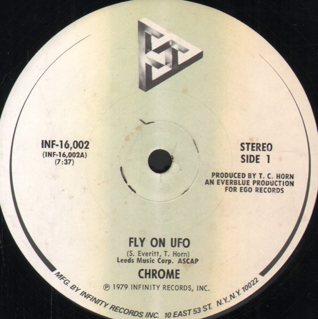 Chrome (Dance) - Fly On Ufo - 12 Inch