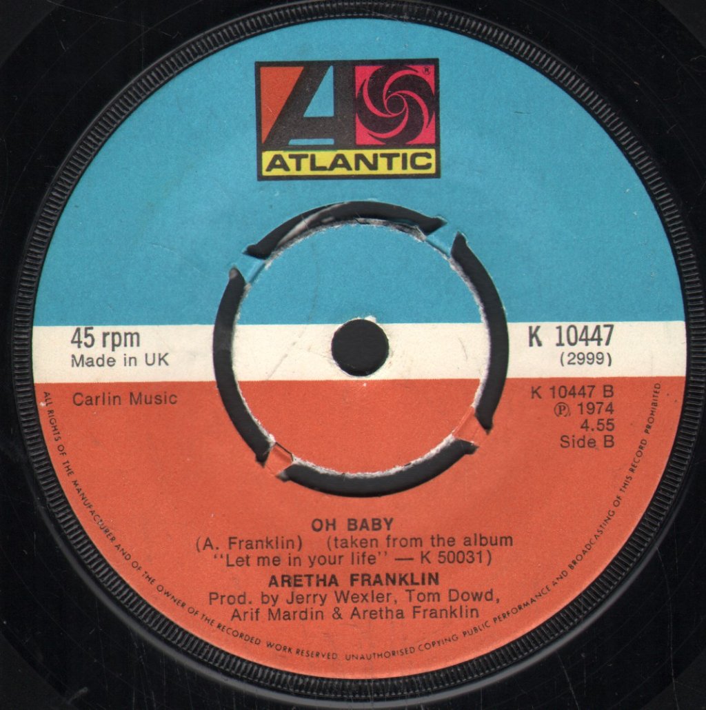 Aretha Franklin - I'm In Love - 7 Inch