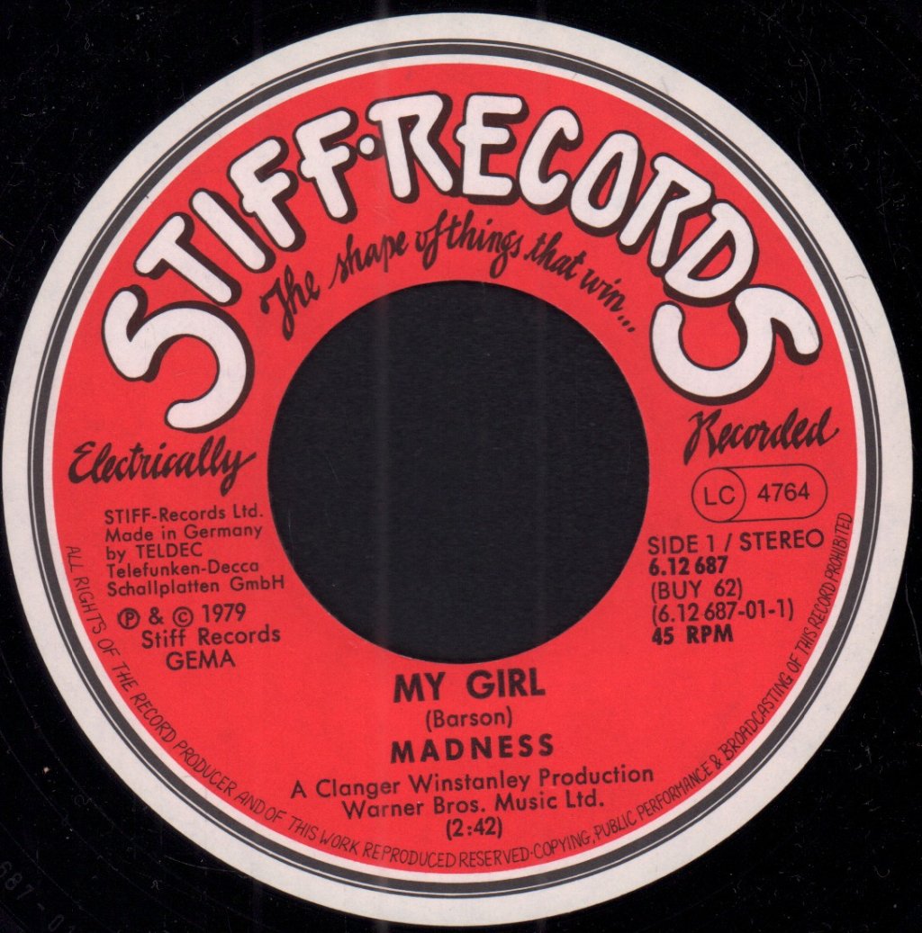 Madness - My Girl - 7 Inch
