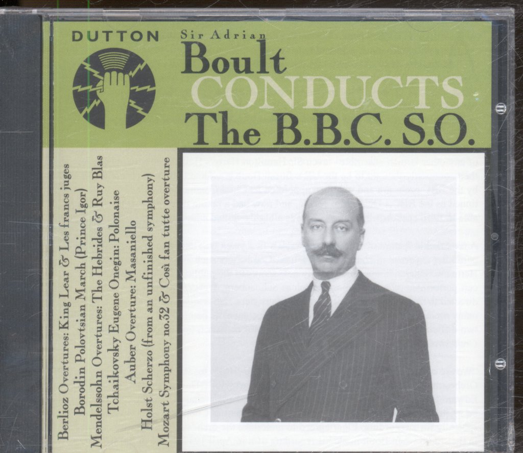 Sir Adrian Boult - Sir Adrian Boult Conducts The B.B.C.S.O. - Cd