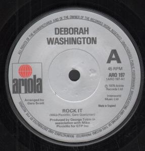 Deborah Washington - Rock It - 7 Inch