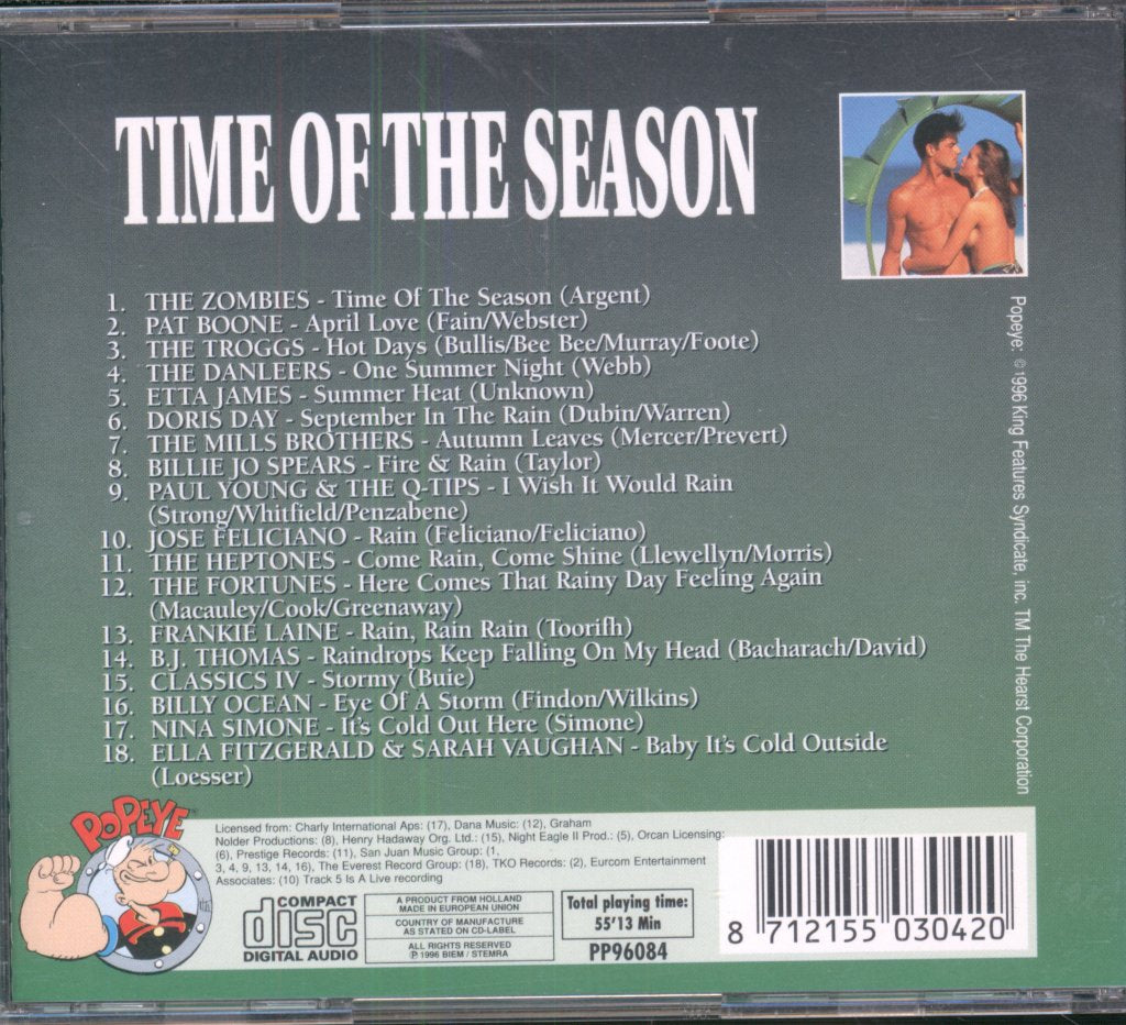 Various Artists - Time Of The Season - Cd
