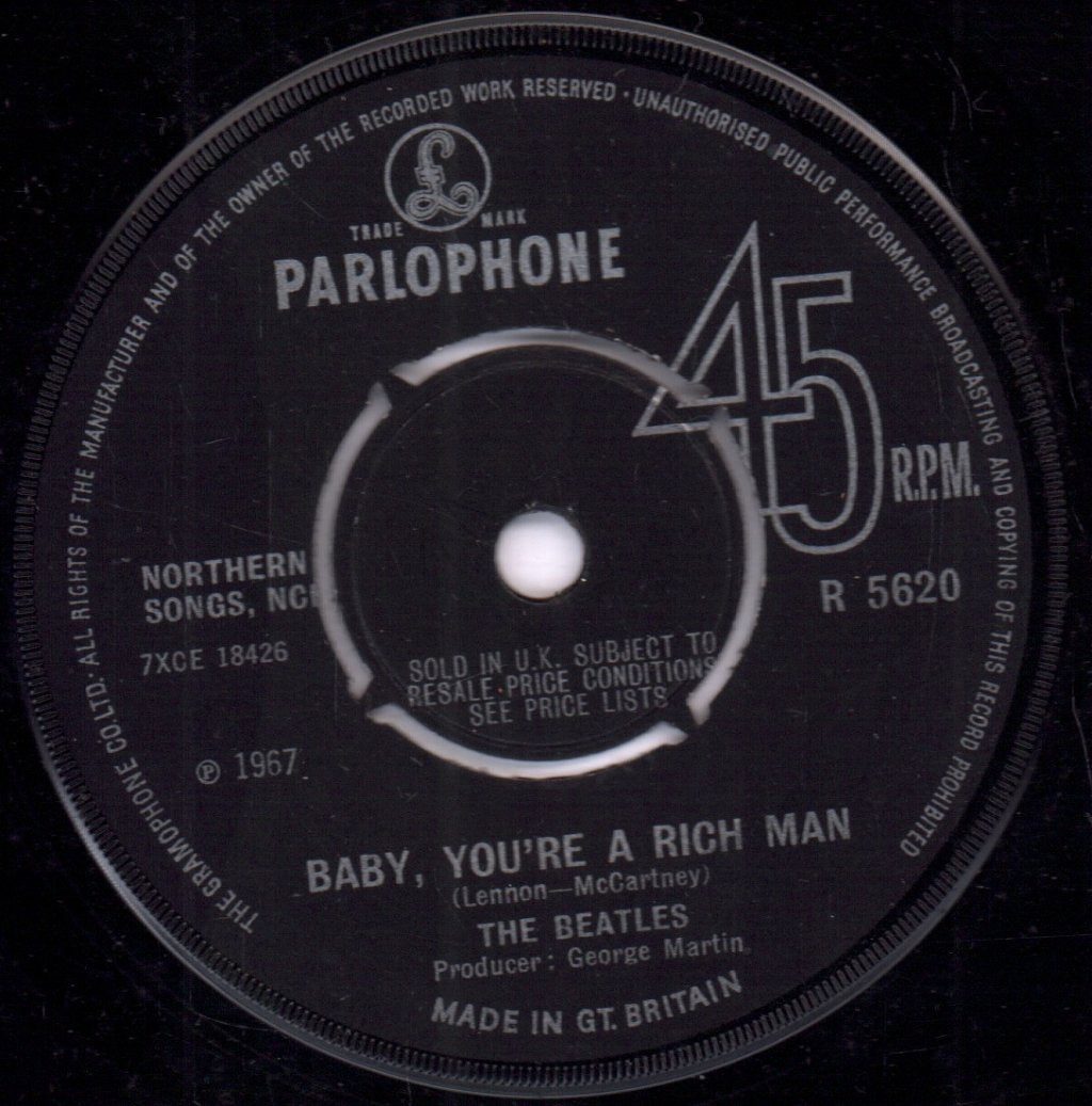 Beatles - All You Need Is Love - 7 Inch