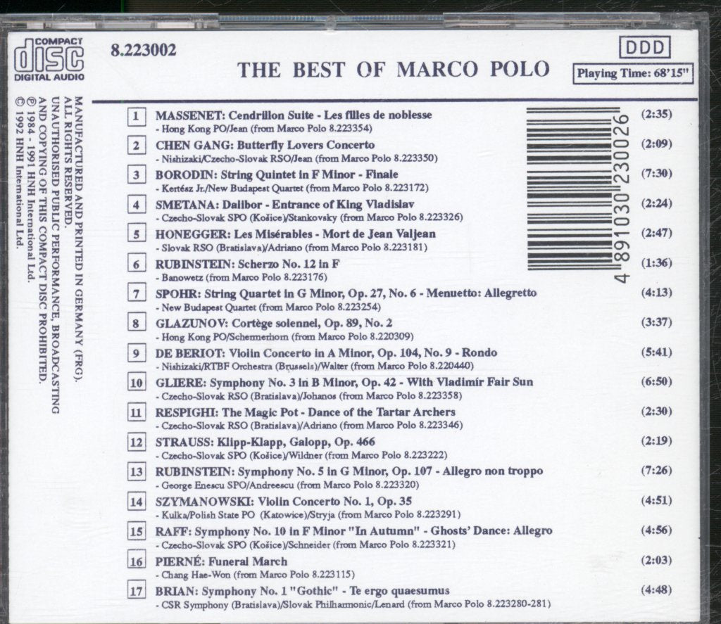 Various Artists - Best Of Marco Polo - Cd