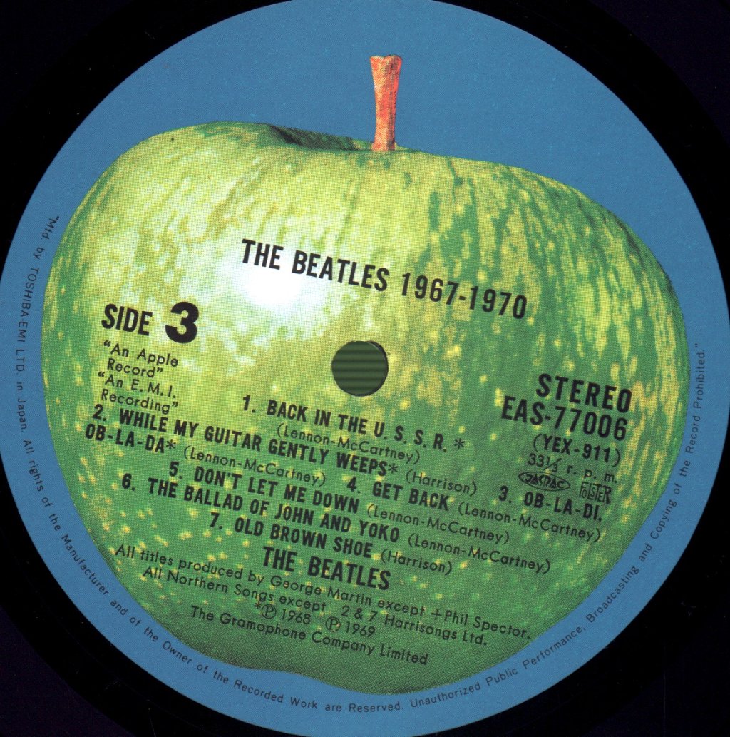 Beatles - 1967-1970 - Double Lp