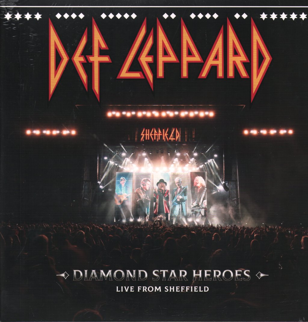 Def Leppard - Diamond Star Heroes Live From Sheffield - Double Lp