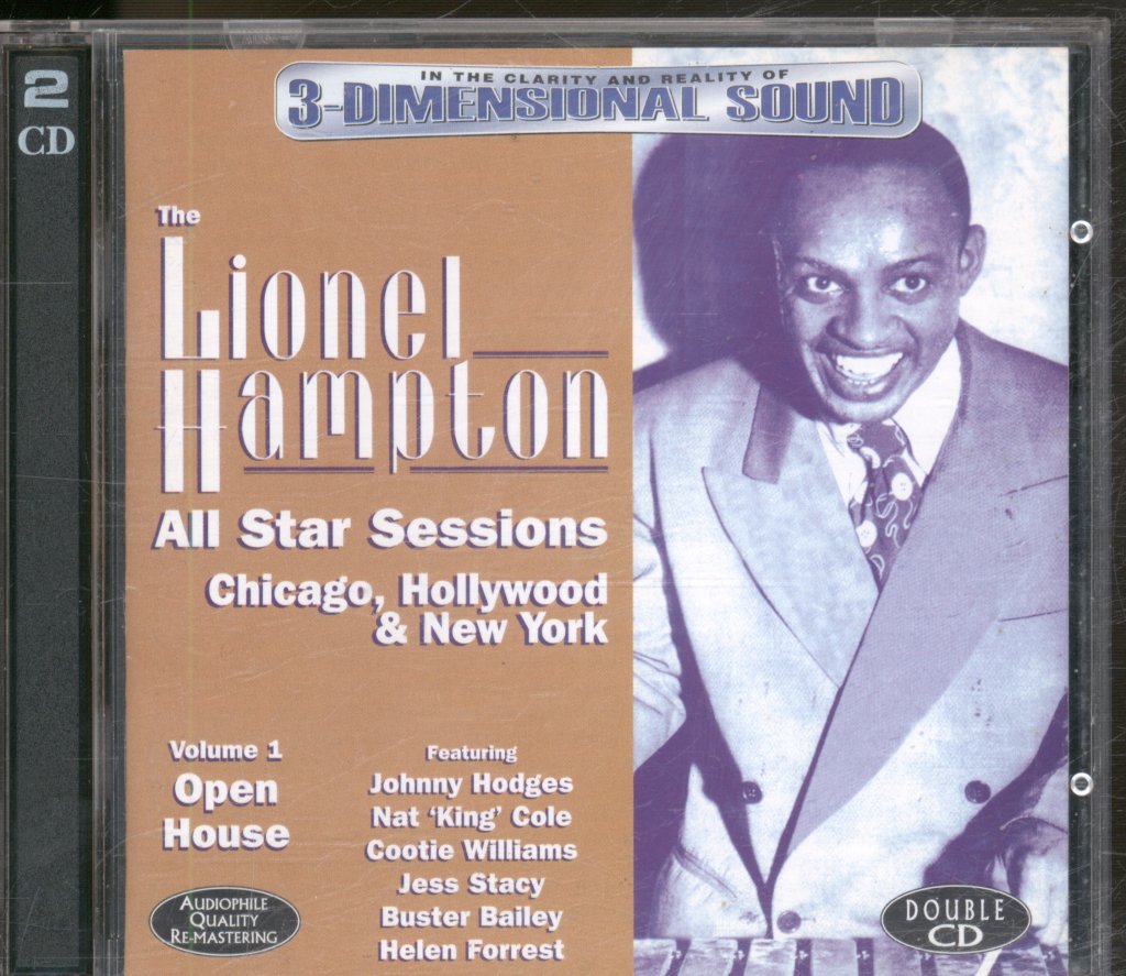 Lionel Hampton - Lionel Hampton All Star Sessions, Volume 1, Open House - Double Cd