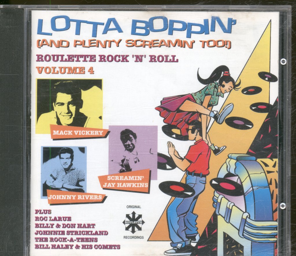 Various Artists - Lotta Boppin' (and Plenty Screamin' Too!) - Roulette Rock 'N' Roll, Volume 4 - Cd
