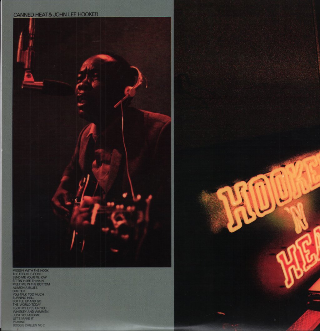 John Lee Hooker - Hooker ’N Heat - Lp