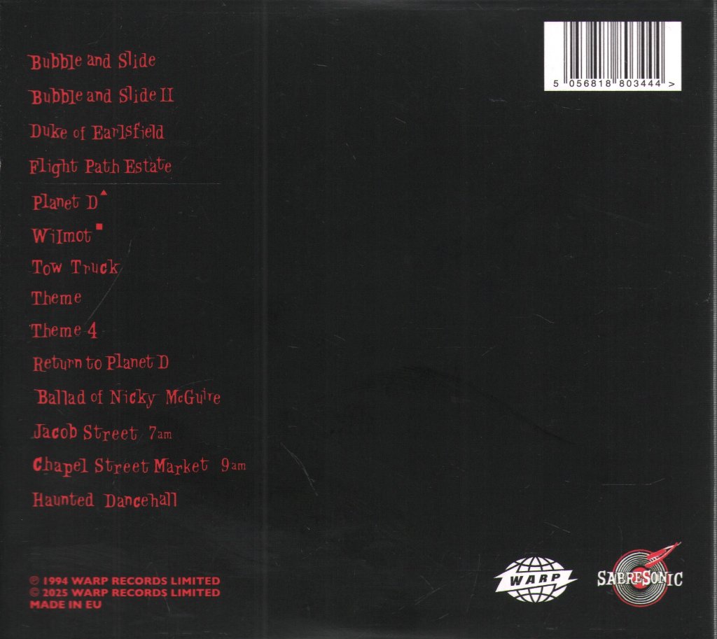 Sabres Of Paradise - Haunted Dancehall - Cd