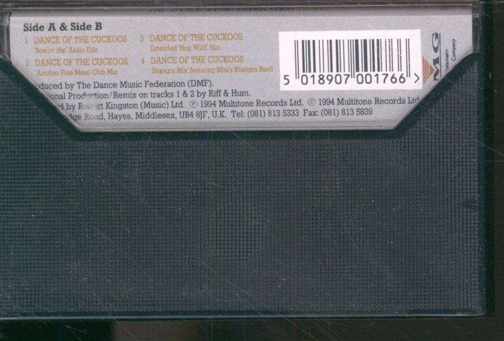 Dance Music Federation - Dance Of The Cuckoos - Cassette