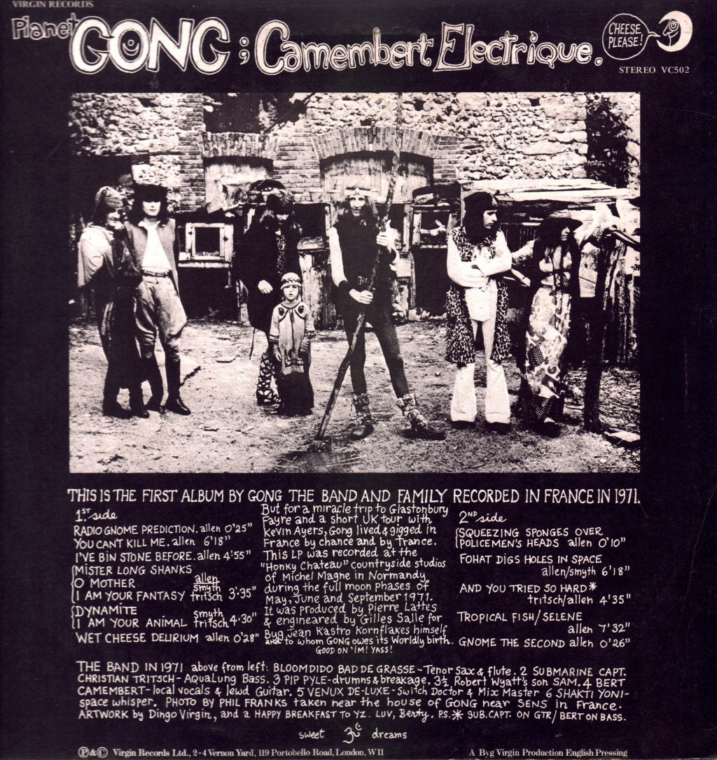Gong - Camembert Electrique - Lp