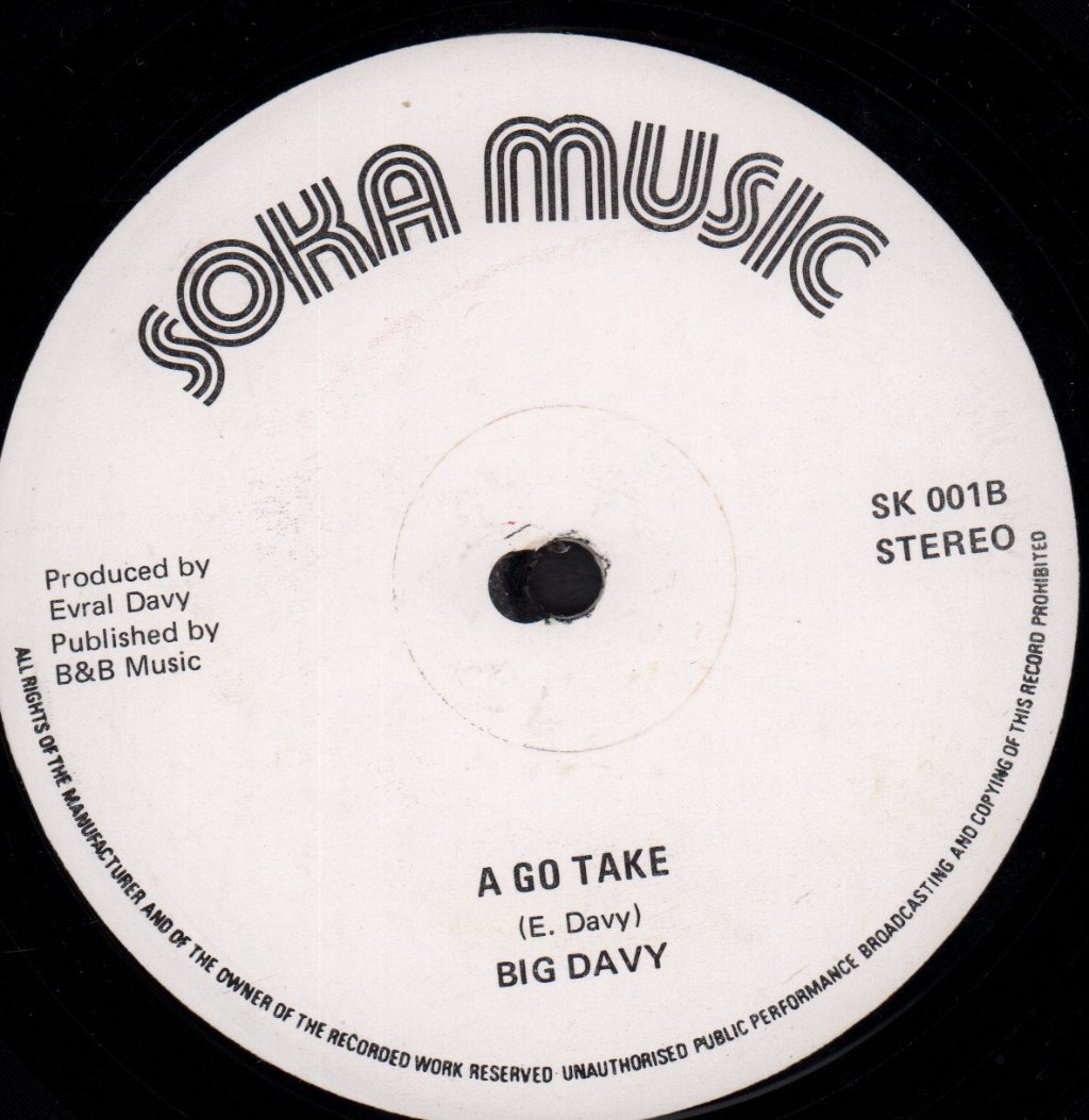 Big Davy - Taste In Your Waste - 12 Inch