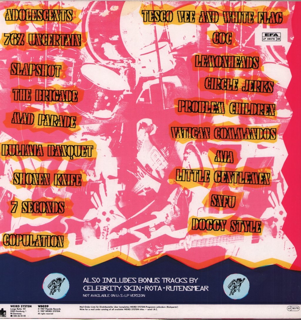 Various - Flipside Tunes - Vinyl Fanzine Volume Three - Lp