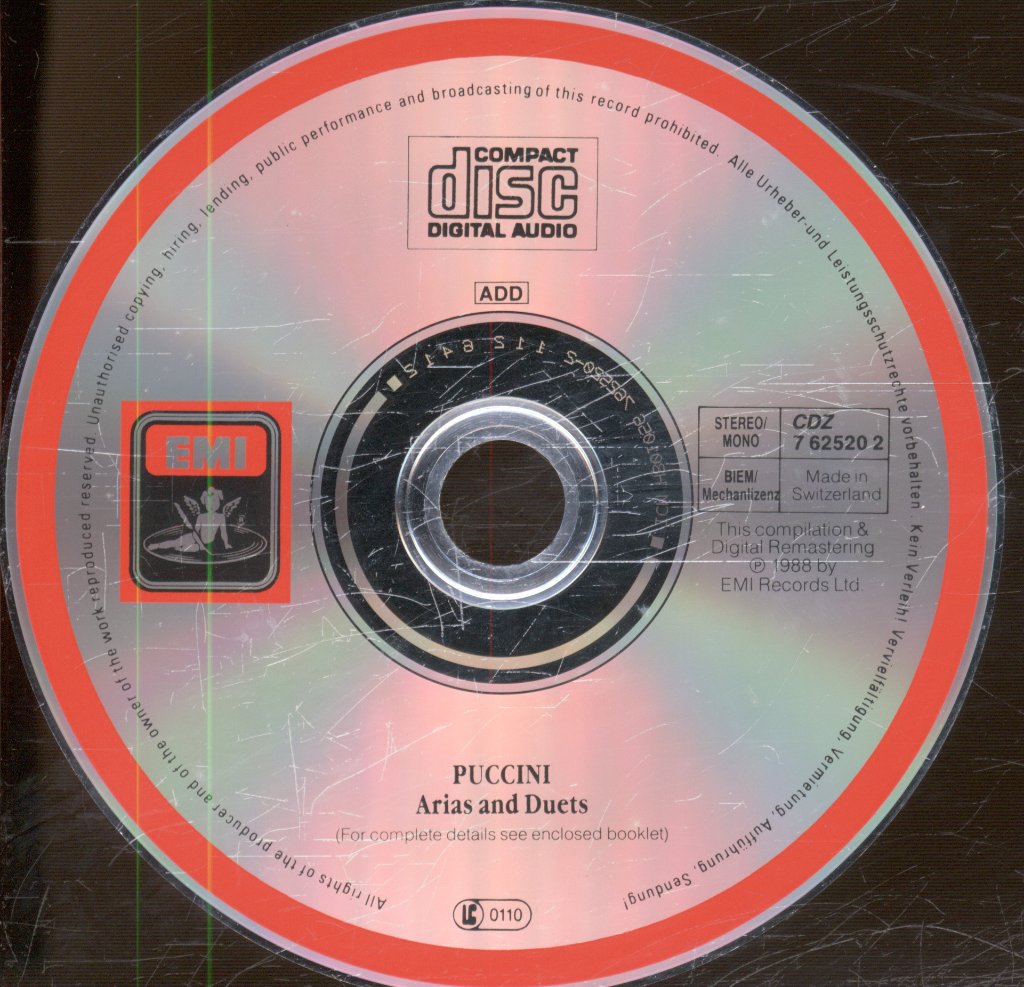 Various Artists - Puccini - Arias and Duets - Cd