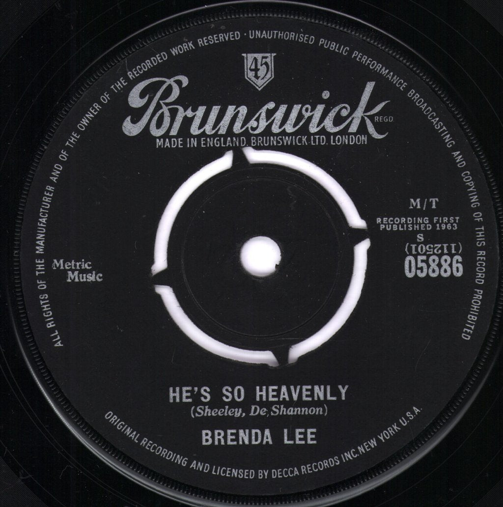 Brenda Lee - Losing You - 7 Inch