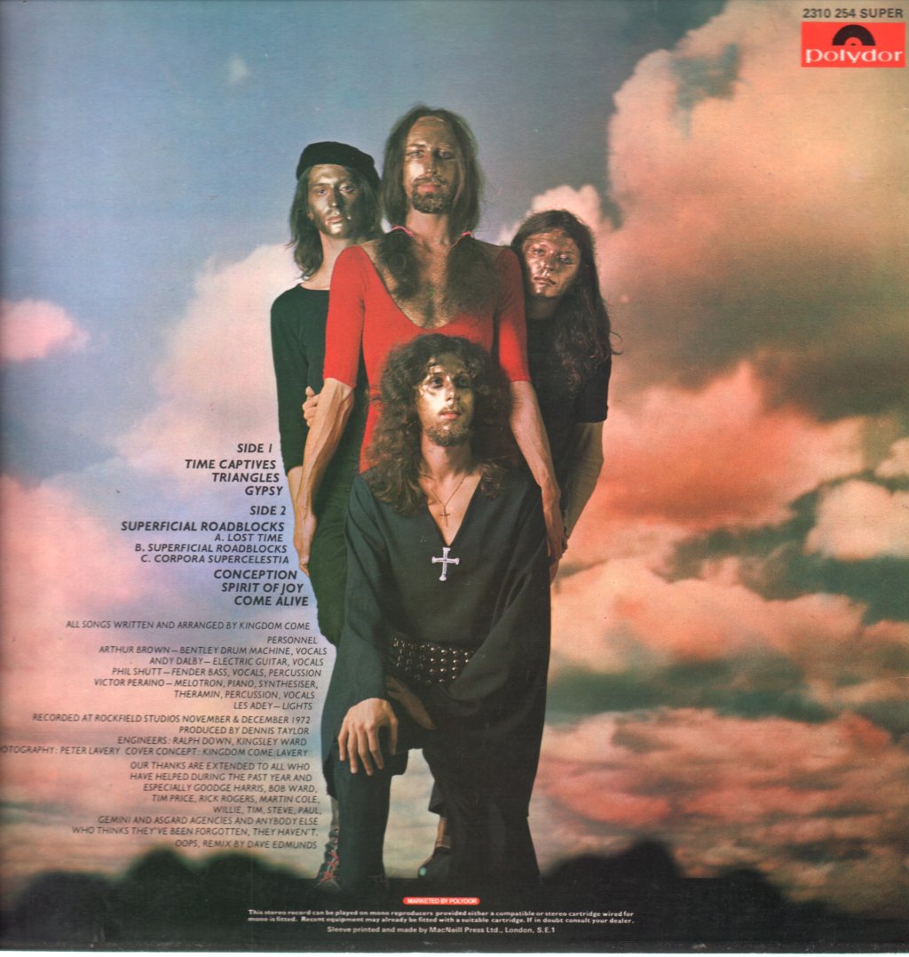 Kingdom Come (Arthur Browns 70'S Rock Group) - Journey - Lp
