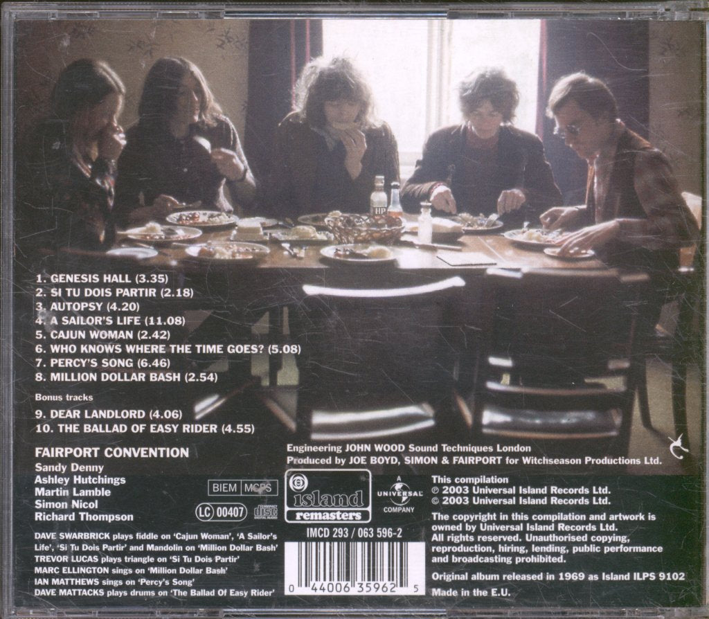 Fairport Convention - Unhalfbricking - Cd
