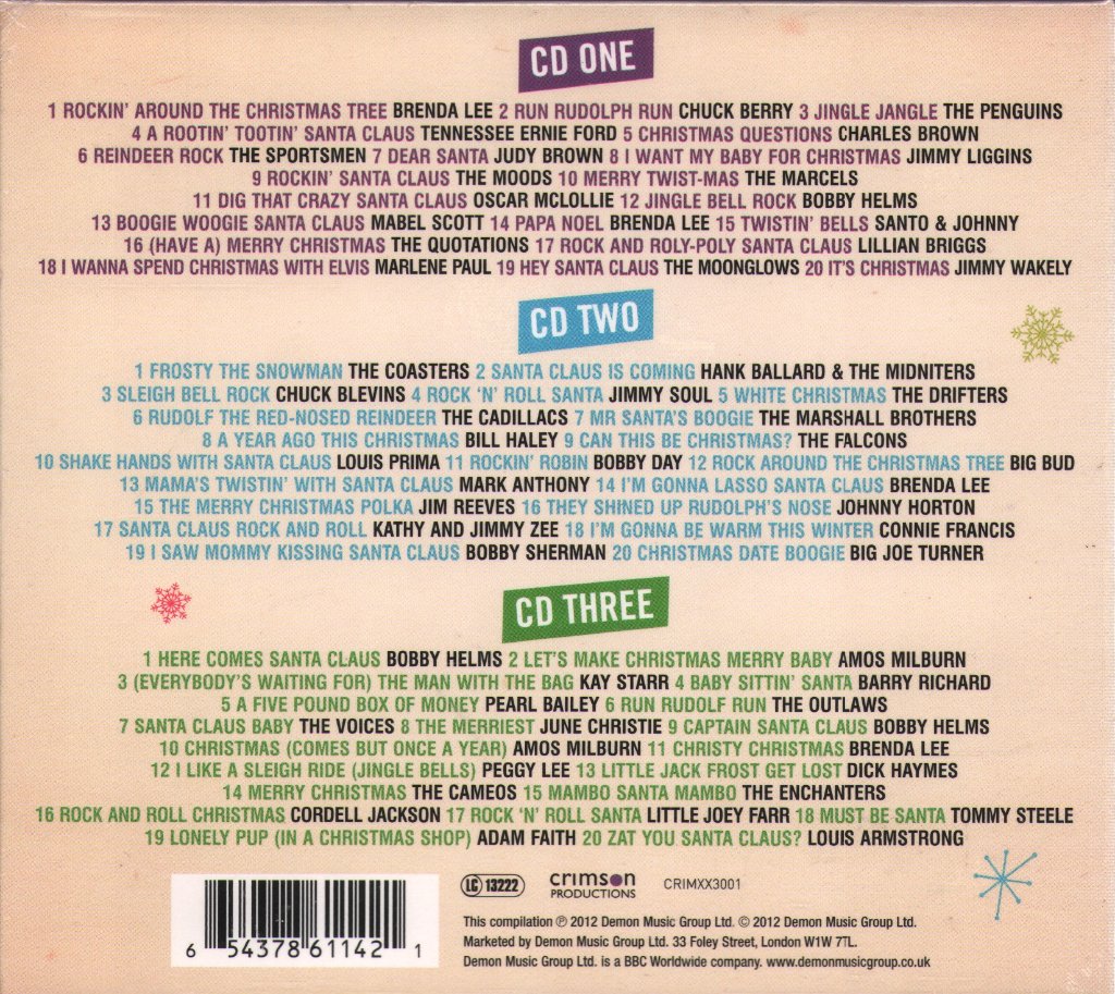 Various Artists - Rockin' Around The Christmas Tree - Cd Set