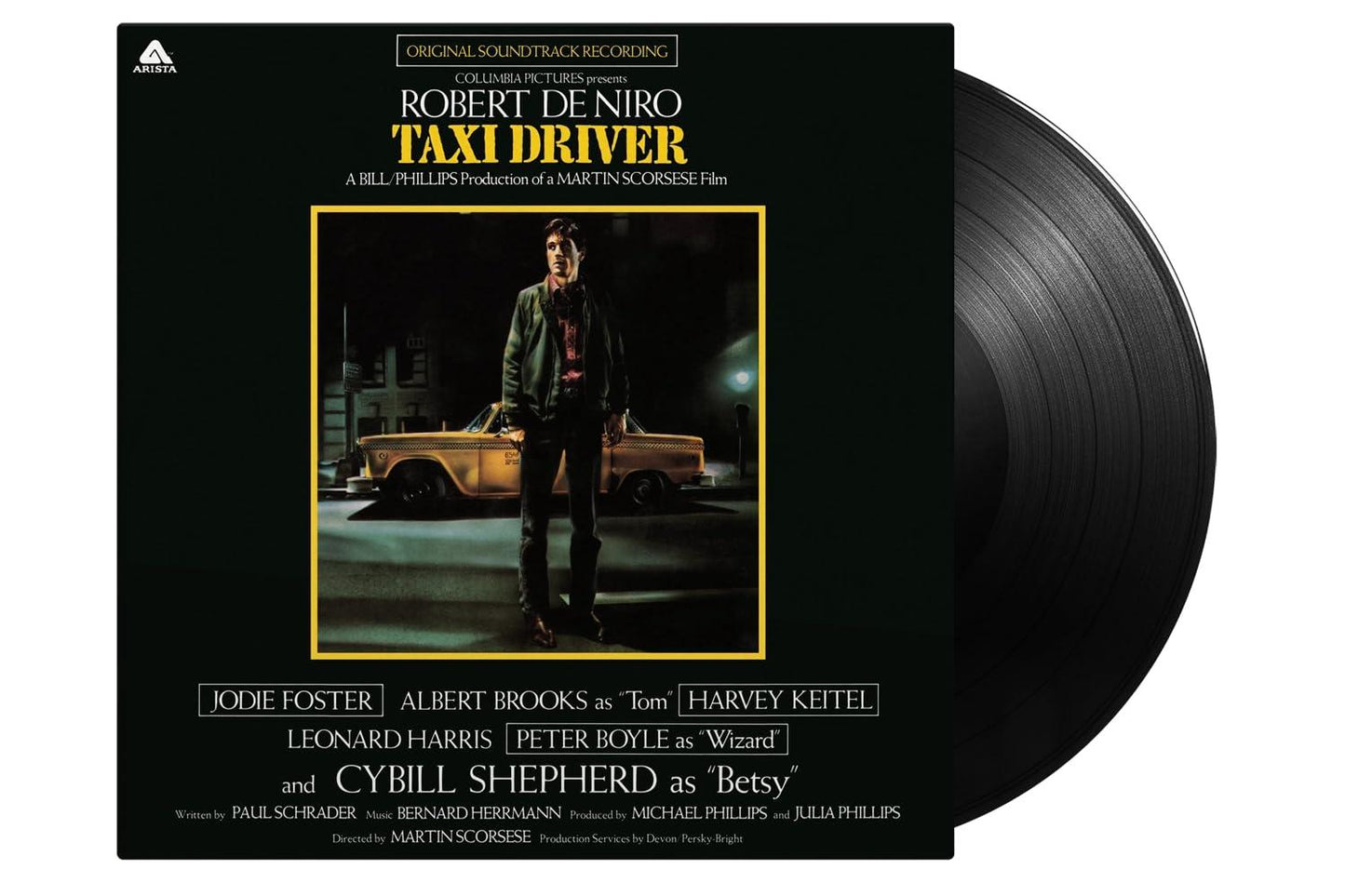 Bernard Herrmann - Taxi Driver: Original Soundtrack Recording LP (Vinyl Album) European Music On Vinyl 2012 - Lp