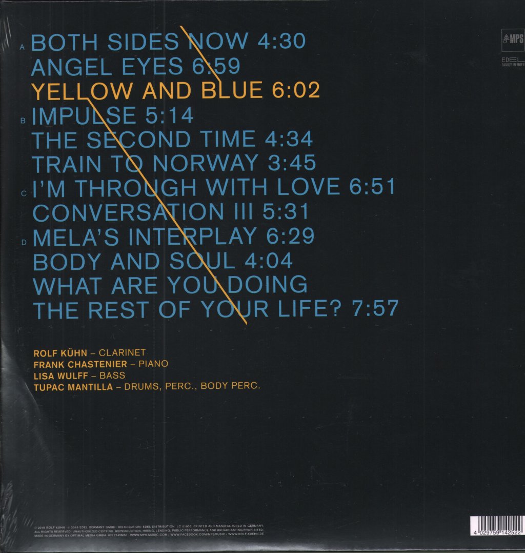 Rolf Kuhn - Yellow + Blue - Double 12 Inch