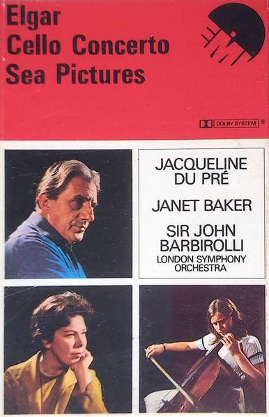 Jacqueline Du Pre / Janet Baker / Sir John Barbirolli / London Symphony Orchestra - Cello Concerto / Sea Pictures - Cassette