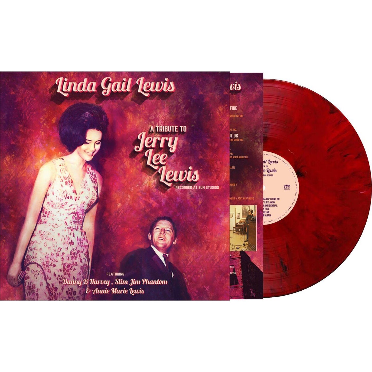 Linda Gail Lewis - A Tribute To Jerry Lee Lewis - Lp