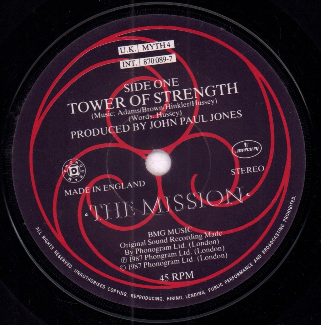 Mission - Tower Of Strength - 7 Inch