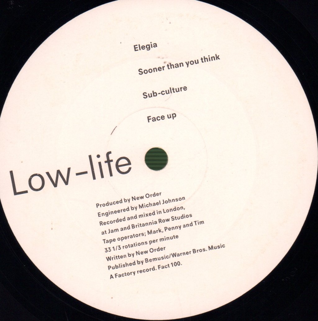 New Order - Low-life - Lp