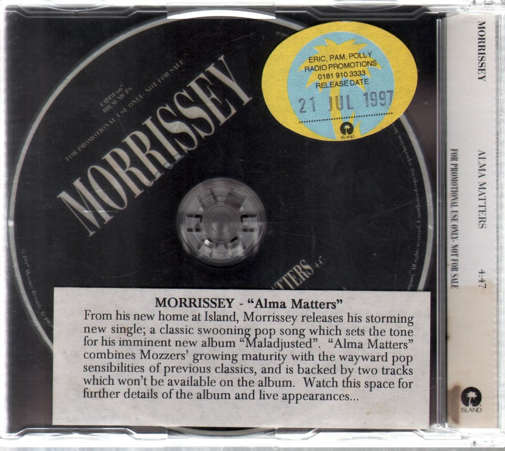 Morrissey - Alma Matters - Cd