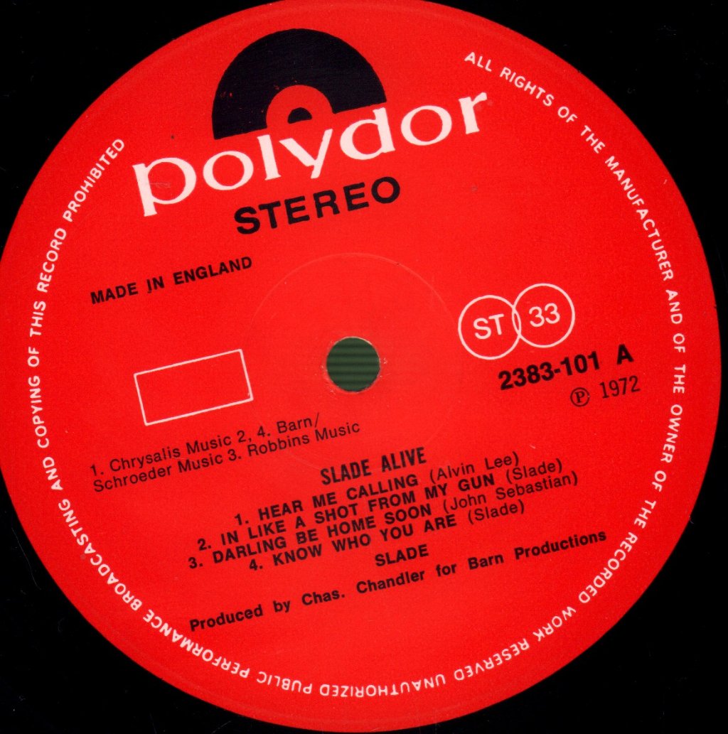 Slade - Alive - Lp