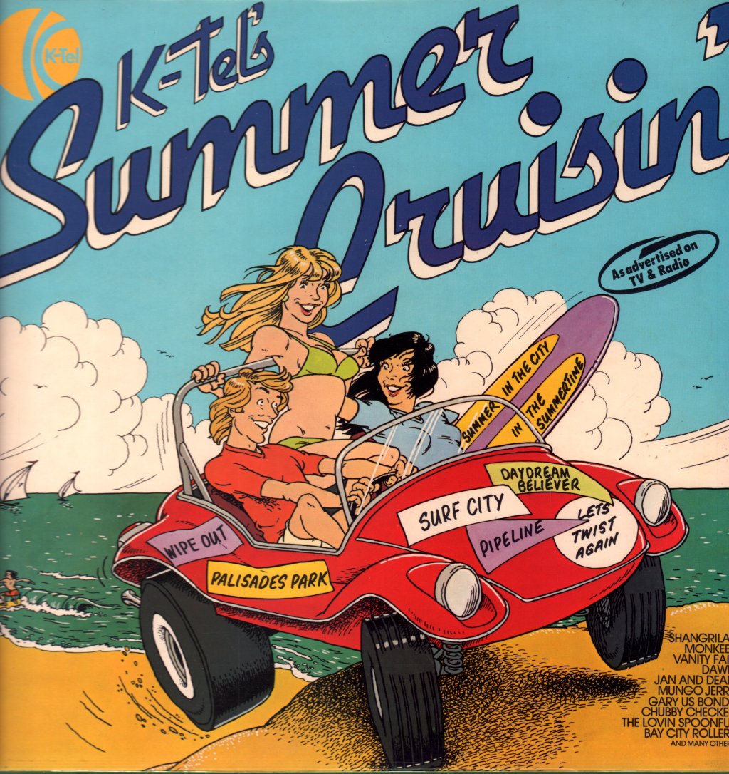 Various Artists - K-Tel's Summer Cruisin' - Lp