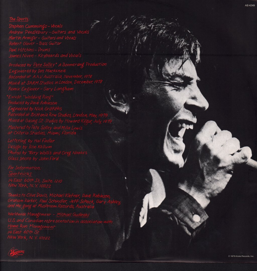 Sports - Don't Throw Stones - Lp
