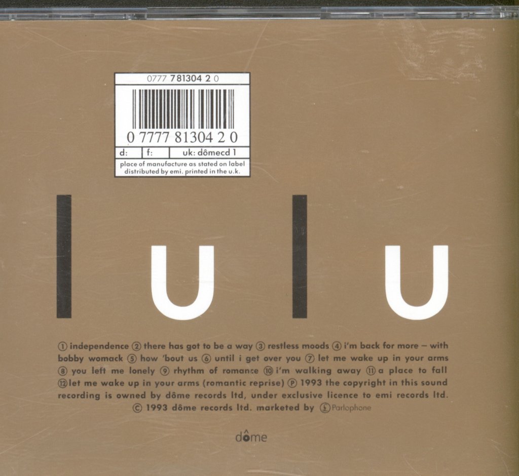 Lulu - Independence - Cd