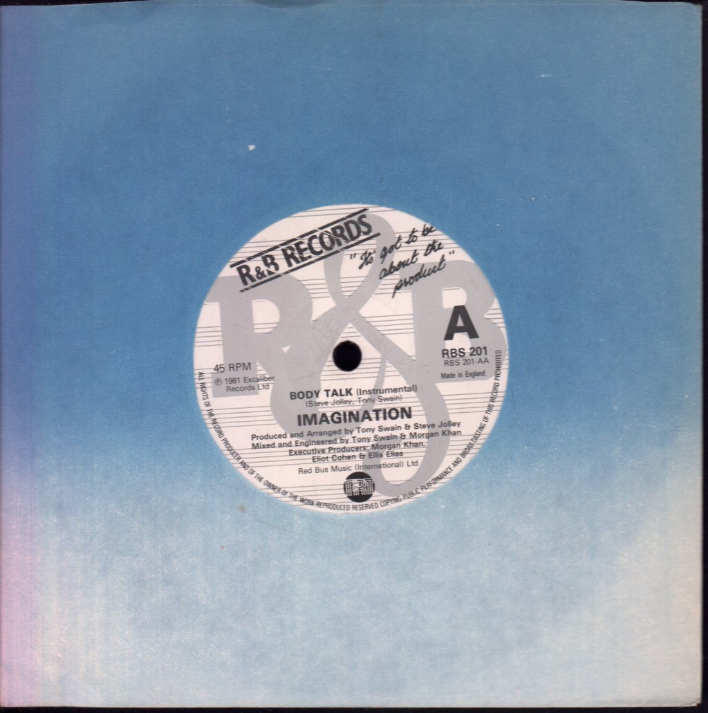 Imagination (80'S Pop Group) - Body Talk - 7 Inch