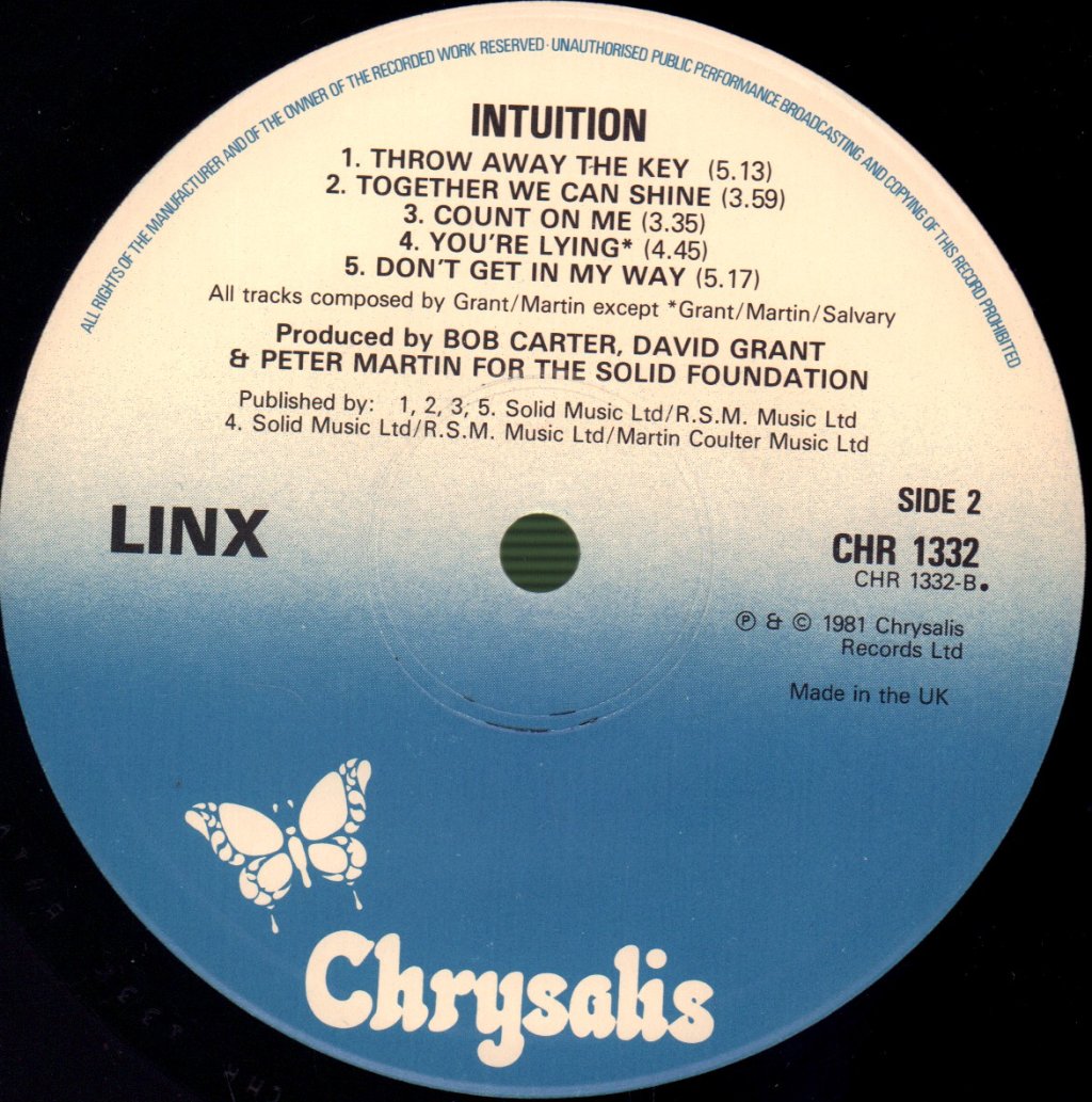 Linx - Intuition - Lp