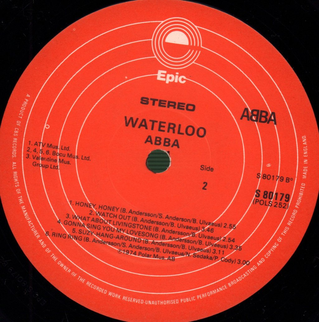 ABBA - Waterloo - Lp
