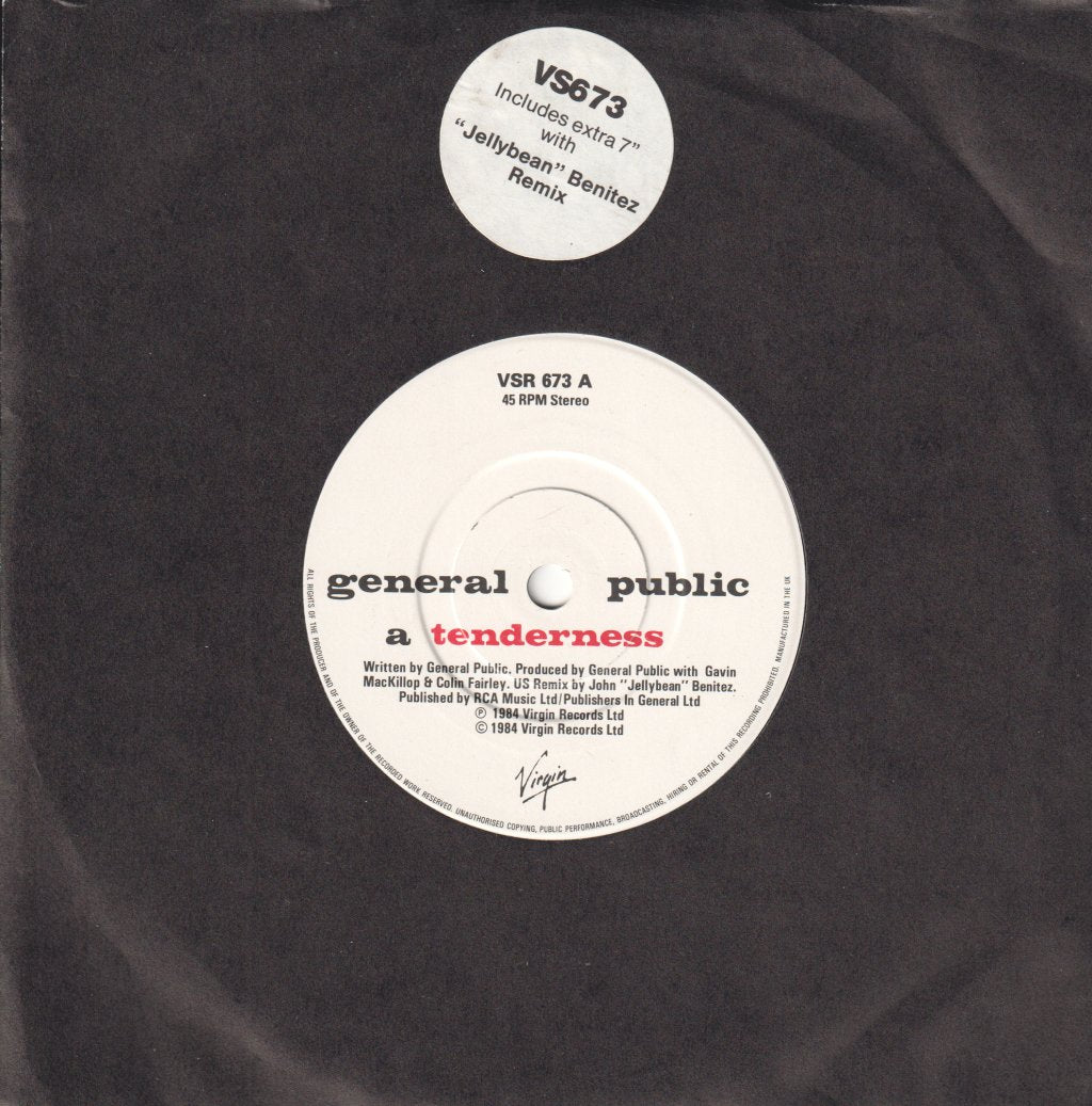 General Public - Tenderness - Double 7 Inch