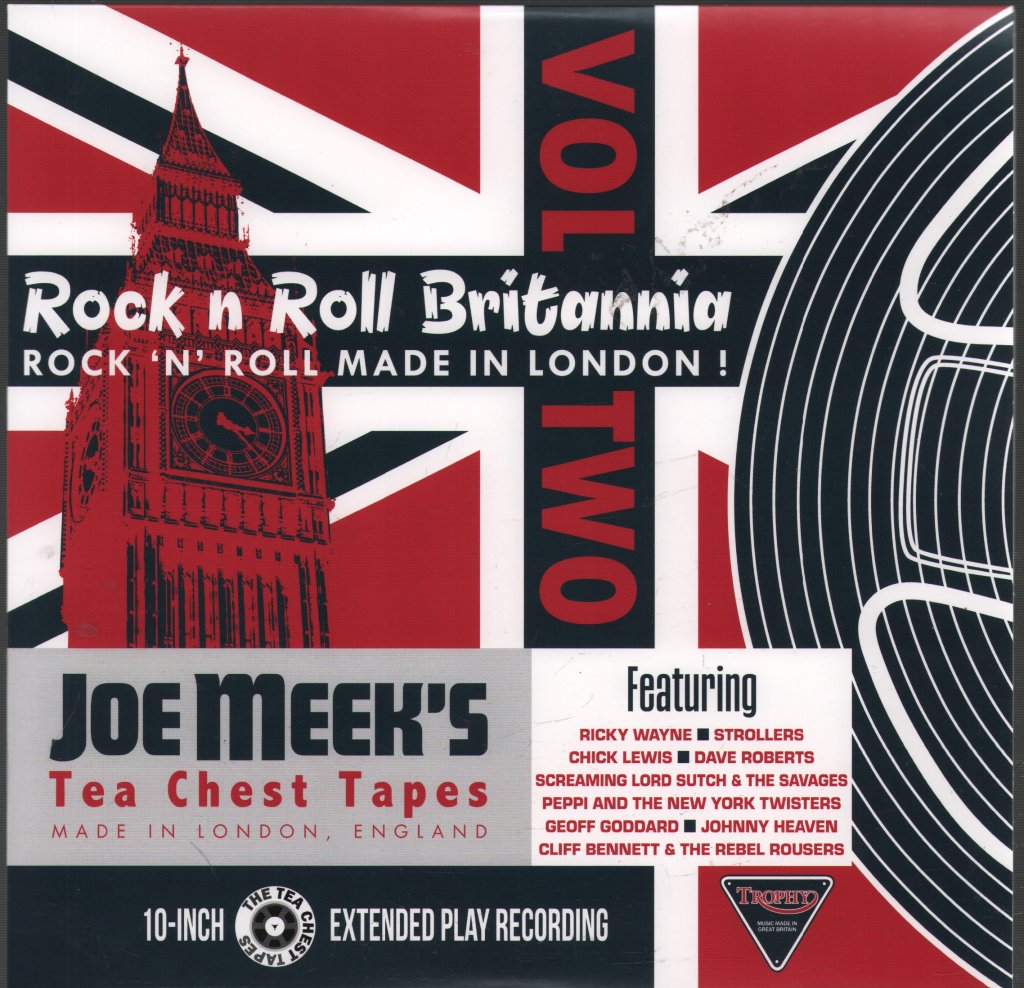 Various Artists - Rock N Roll Britannia Vol. 2 Joe Meek's Tea Chest Tapes - 10 Inch