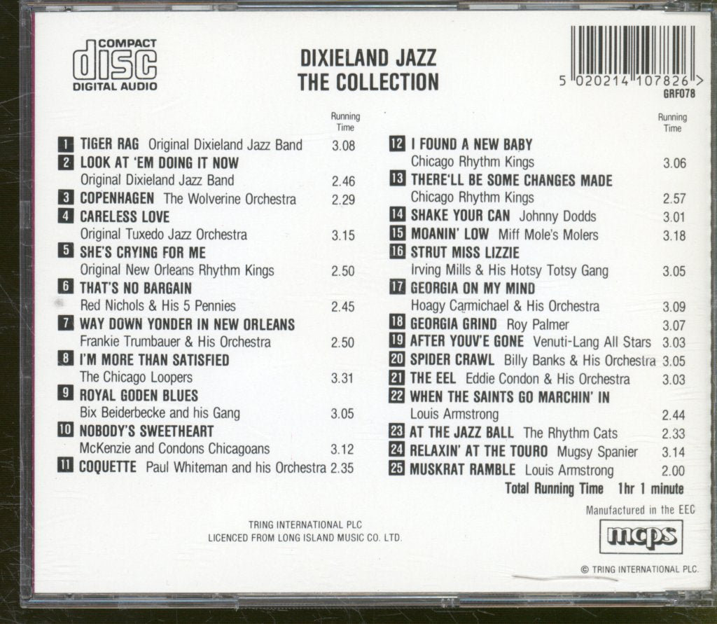Various Artists - Dixieland Jazz - The Collection - Cd