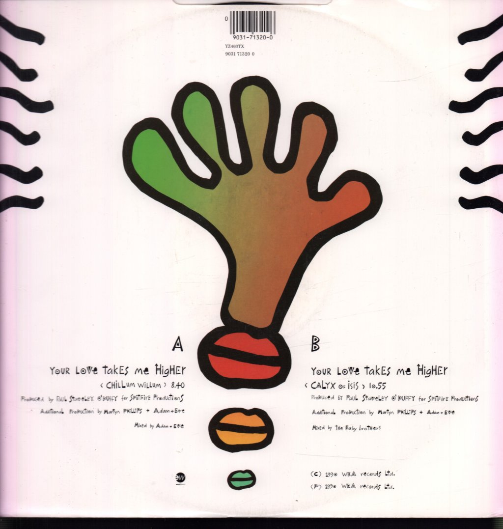 Beloved - Your Love Takes Me Higher - 12 Inch