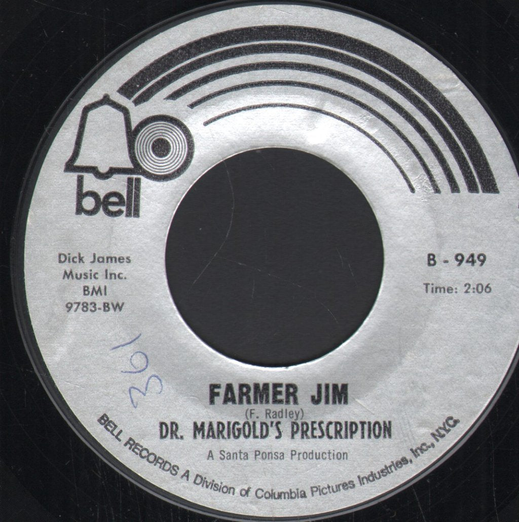 Dr. Marigold's Prescription - Sing Along, Sing Along, Sing Along - 7 Inch