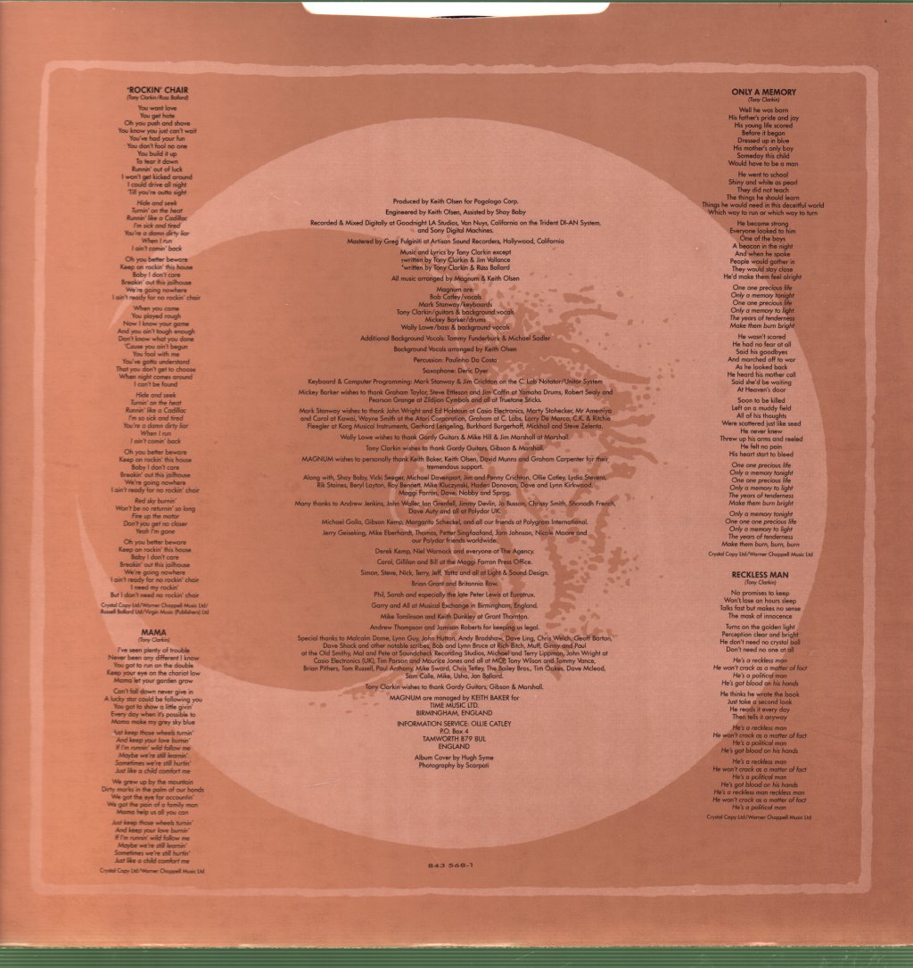 Magnum - Goodnight L.a. - Lp